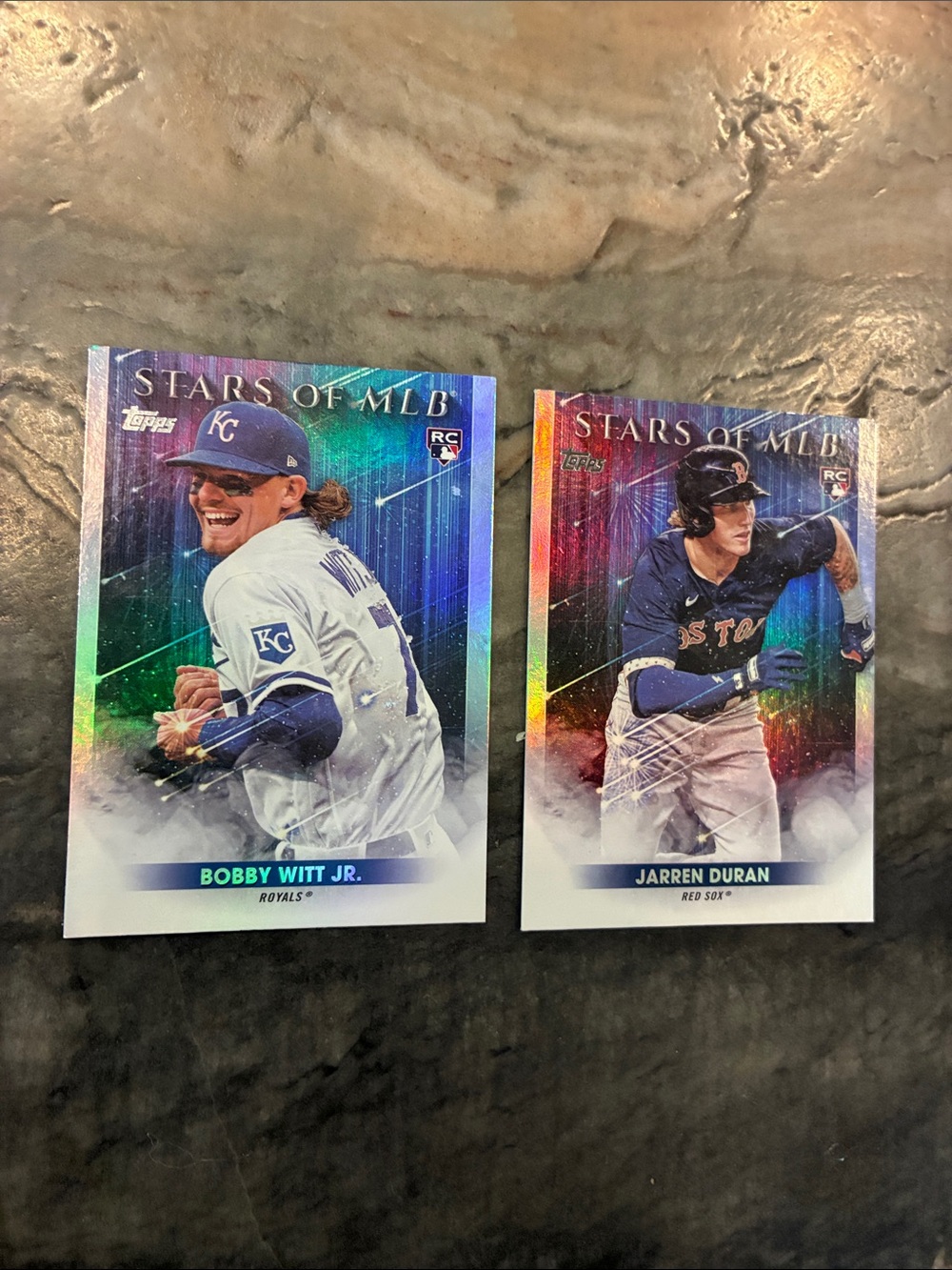 Stars of MLB TOPPS Rookie set